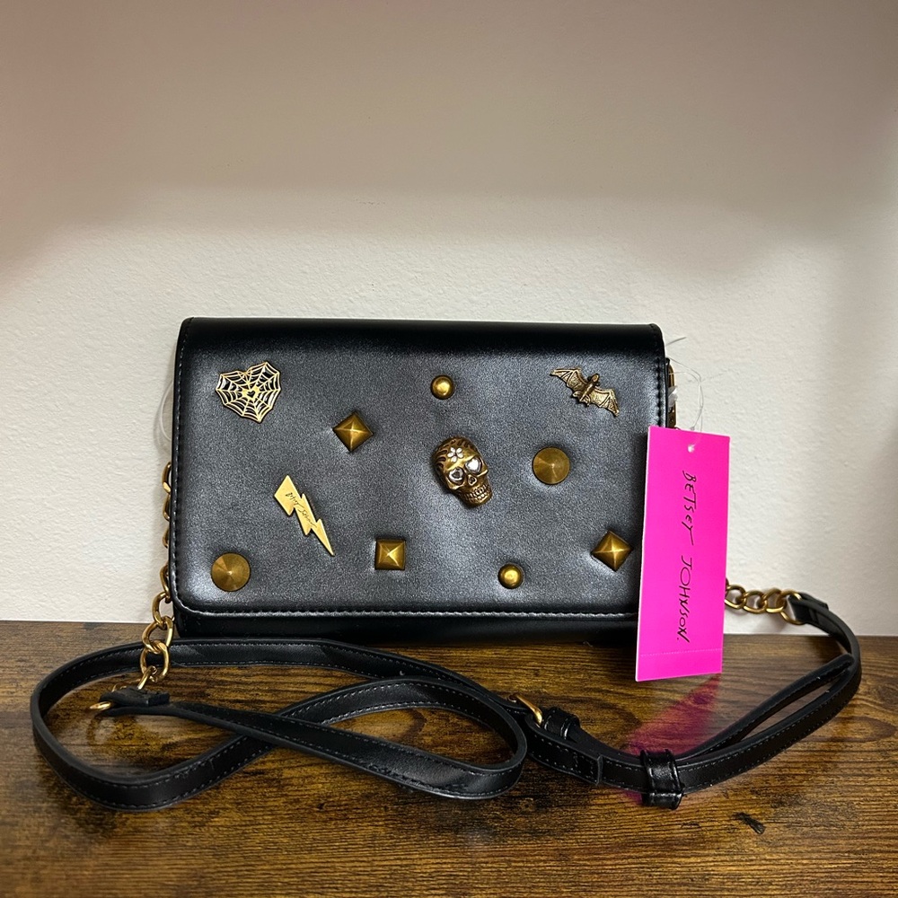 Betsey Johnson Skull Purse